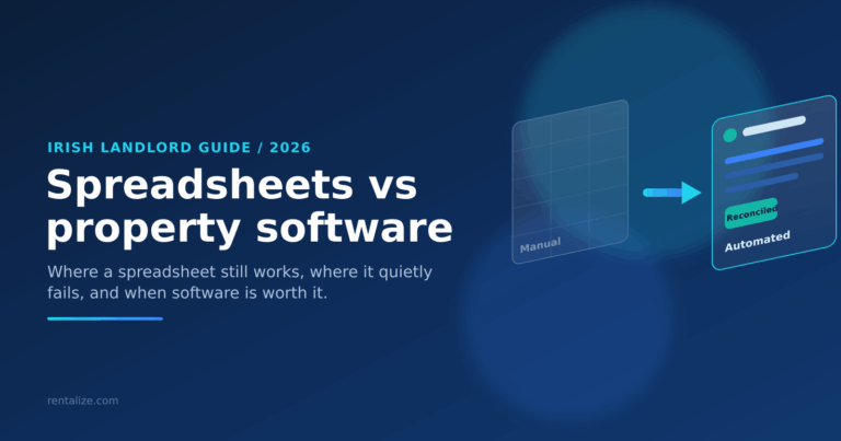 Spreadsheets vs property management software for Irish landlords