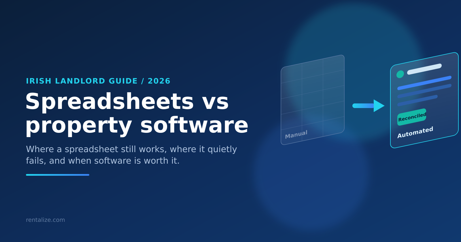 Spreadsheets vs property management software for Irish landlords